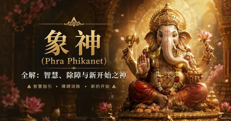 象神(Phra Phikanet)全解:智慧、除障与新开始之神