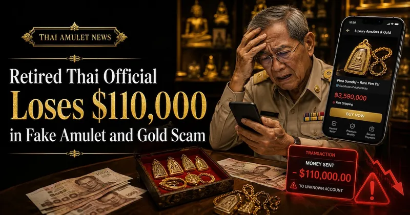 Retired Thai Official Loses $110,000 in Fake Amulet and Gold Scam