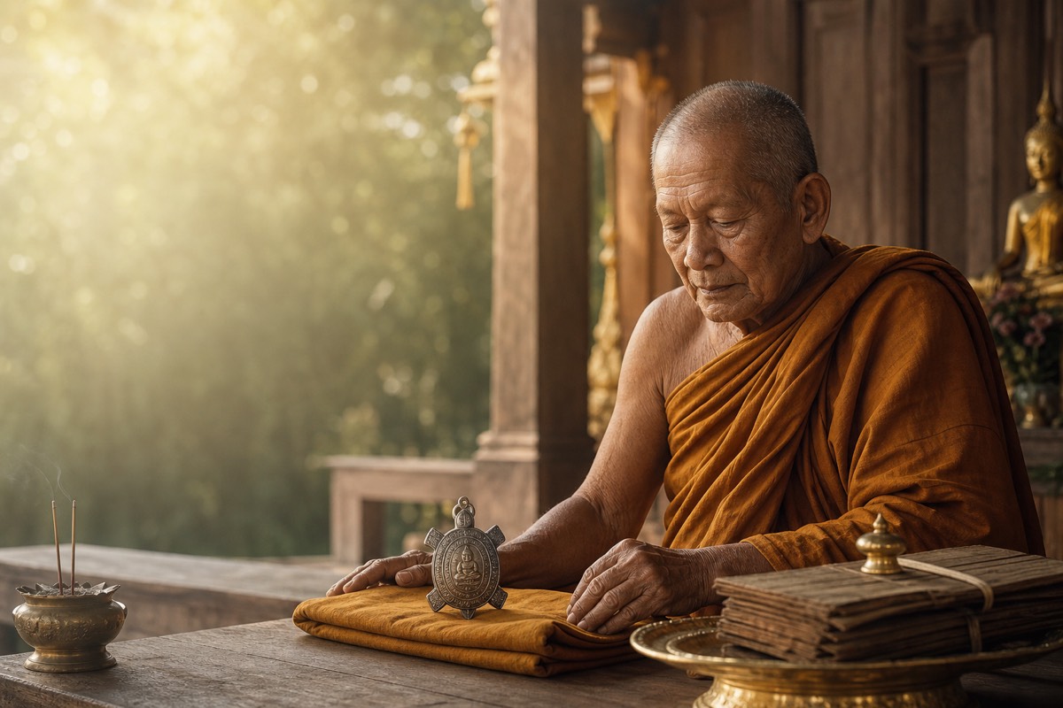 Luang Pu Liew and the Wealth Turtle Amulet: The Legacy of a True Buddhist Master