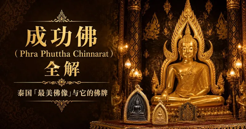 成功佛(Phra Phuttha Chinnarat)全解:泰国「最美佛像」与它的佛牌