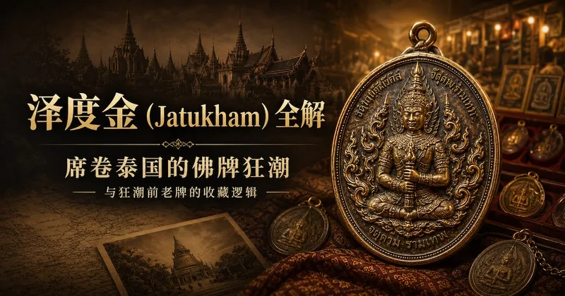泽度金(Jatukham)全解:席卷泰国的佛牌狂潮,与狂潮前老牌的收藏逻辑