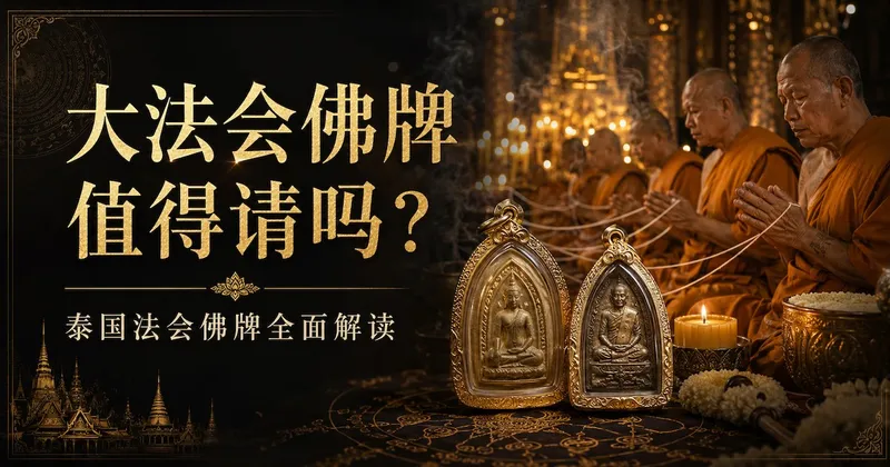 大法会佛牌值得请吗?泰国法会佛牌全面解读