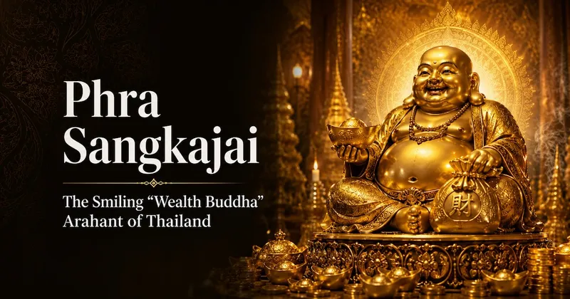 Phra Sangkajai: The Smiling "Wealth Buddha" Arahant of Thailand