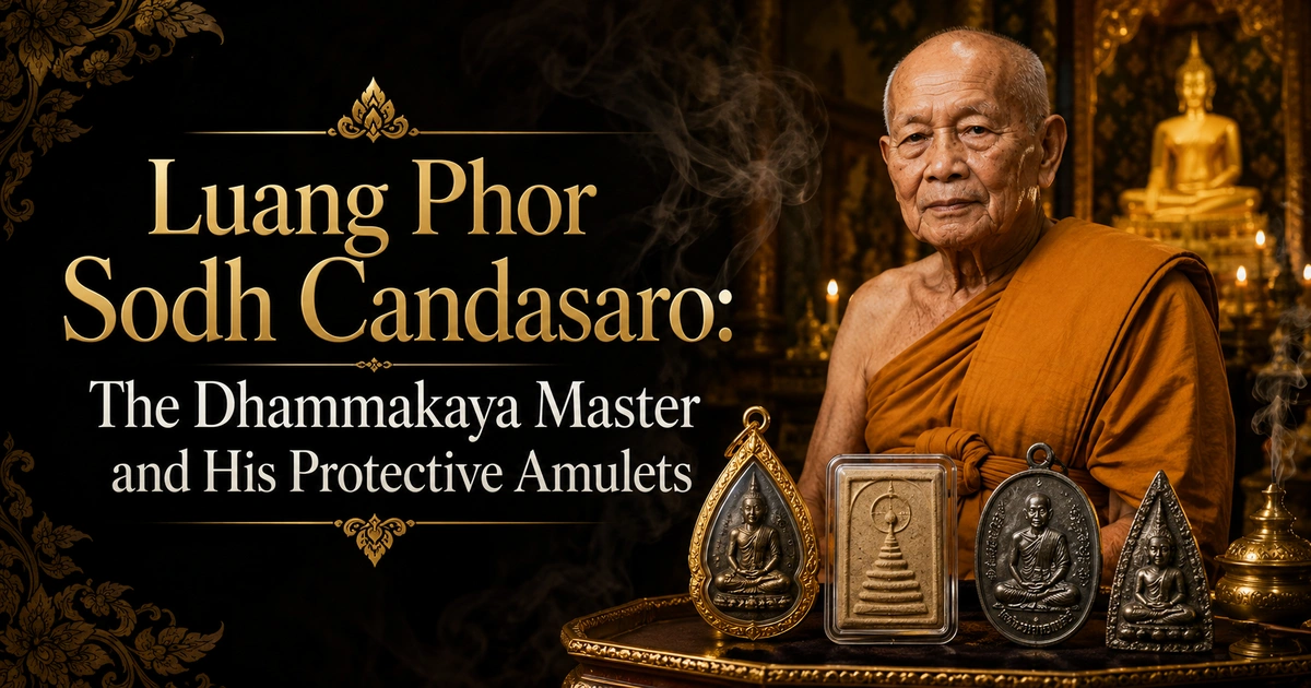 Luang Phor Sodh Candasaro: The Dhammakaya Master and His Protective Amulets