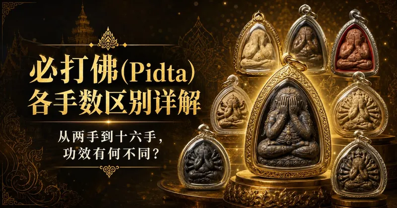 必打佛(Pidta)各手数区别详解——从两手到十六手,功效有何不同?