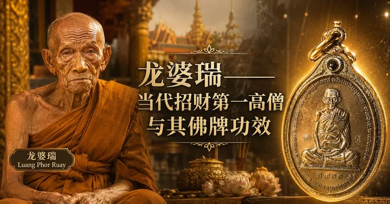 龙婆瑞——当代招财第一高僧与其佛牌功效