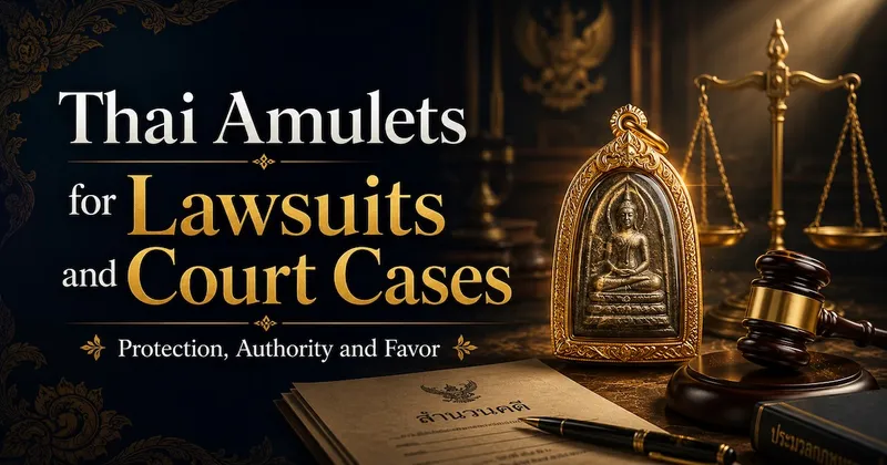 Thai Amulets for Lawsuits and Court Cases: Protection, Authority and Favor
