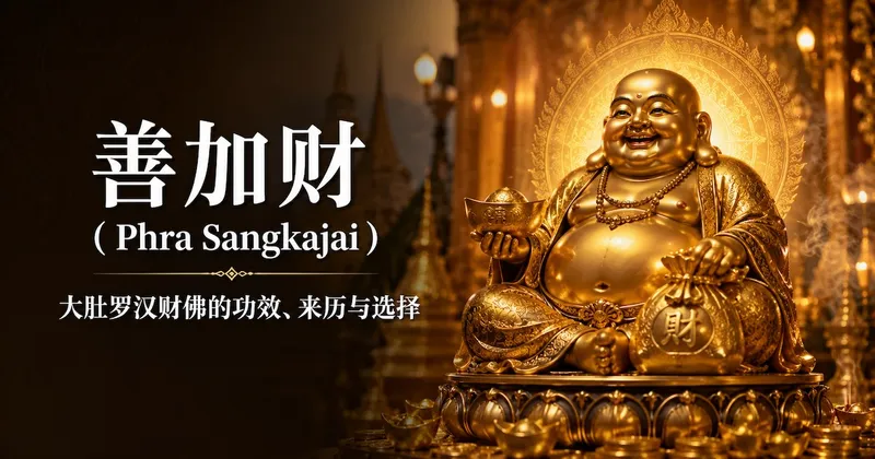 善加财(Phra Sangkajai)——大肚罗汉财佛的功效、来历与选择